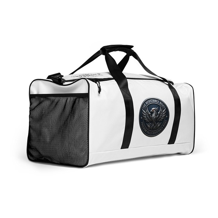 RESISTANCE RISES COLLECTORS FIRST EDITION ORIGINAL PROTESTERS DUFFLE BAG product image (2)