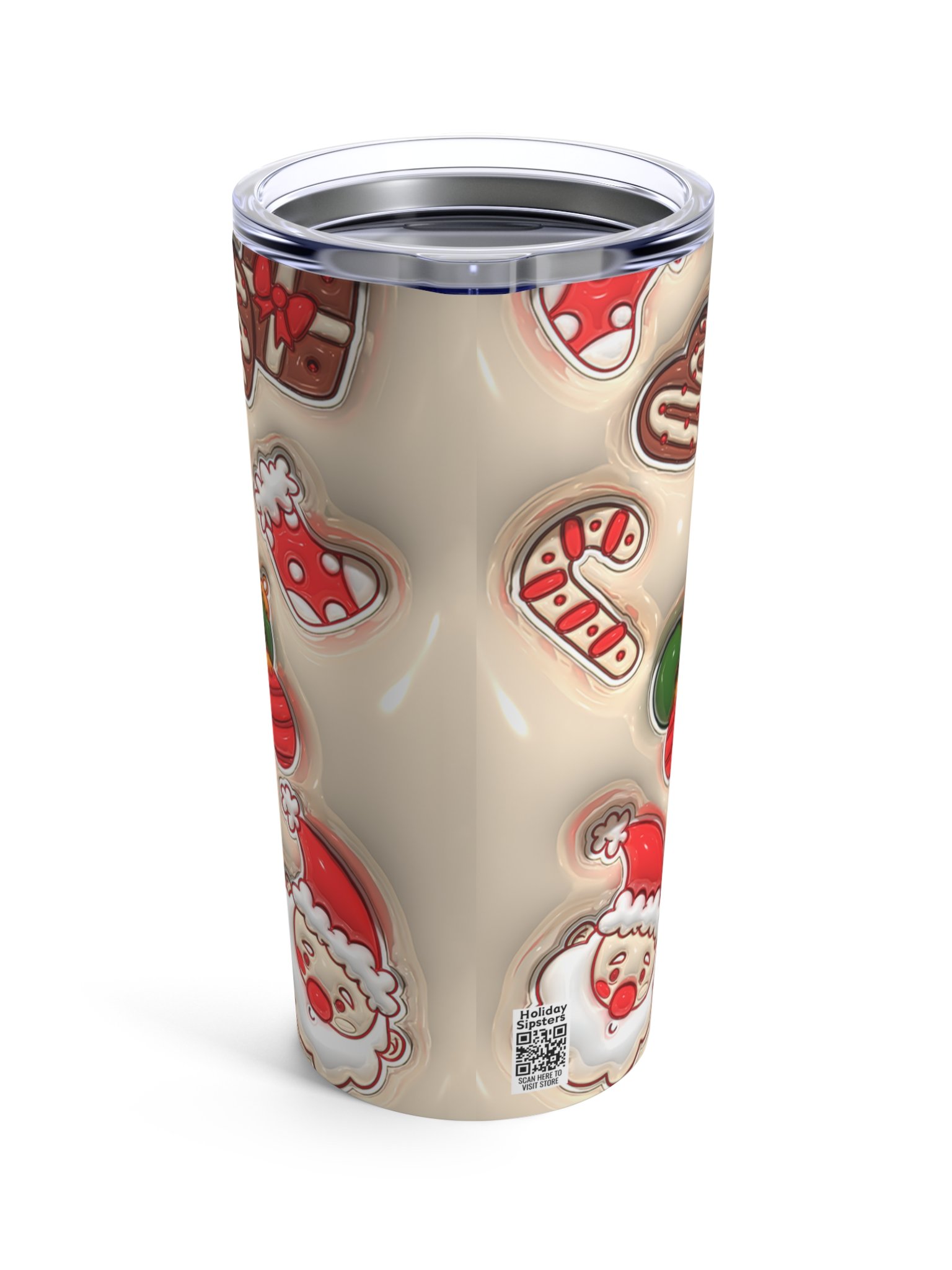 Creamy Cookies Holiday Stainless Steel Tumbler product image (3)