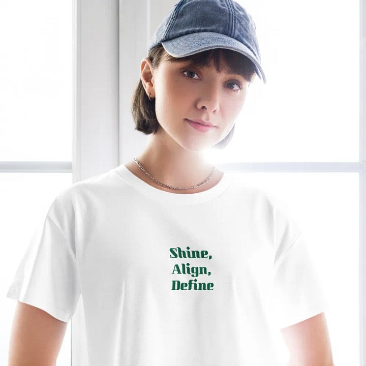 Shine, Align, Define Women's Crop Top product image (1)