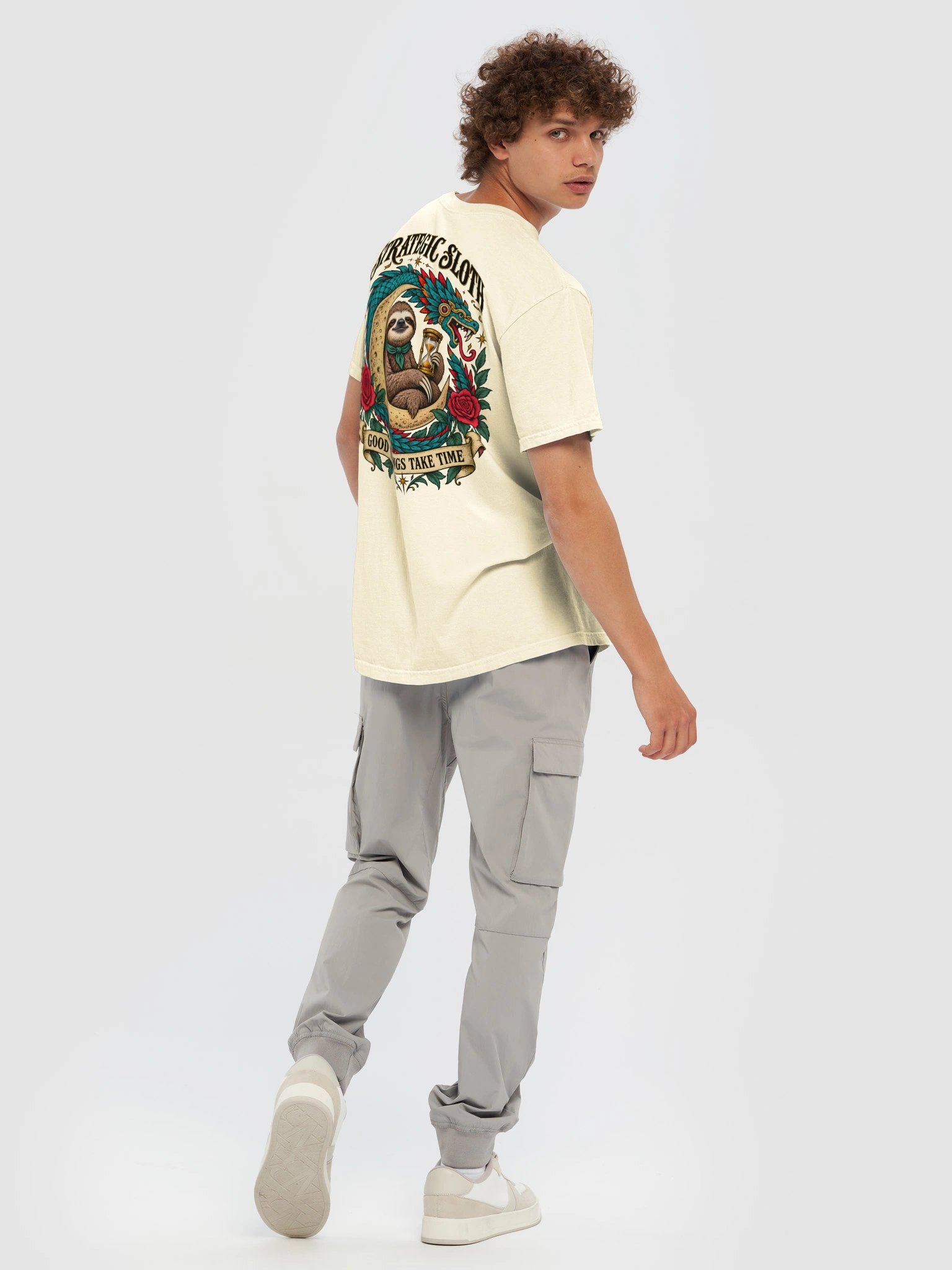 Strategic Sloth — Good Things Take Time Heavyweight Tee product image (8)