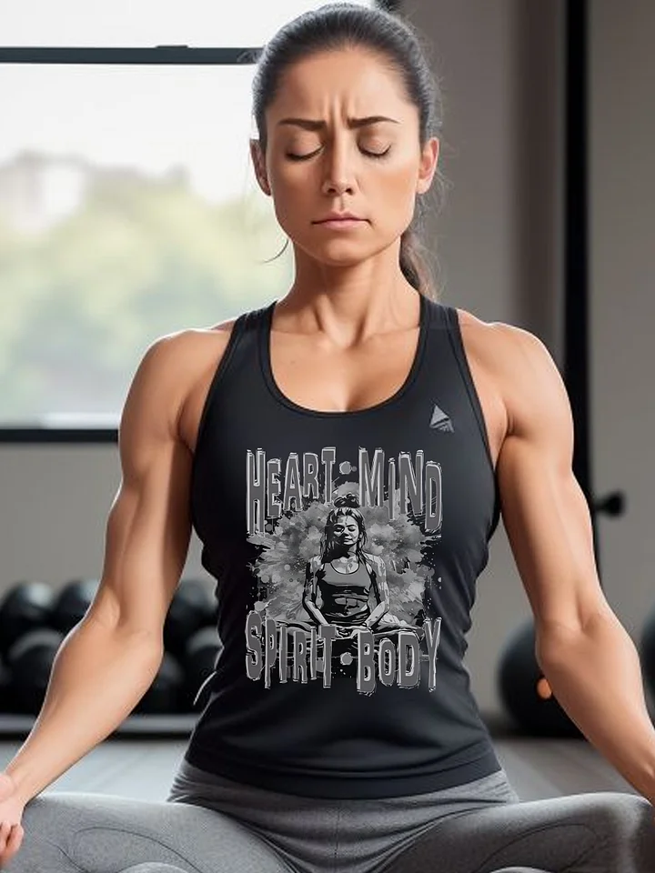 Takes Heart Mind Spirit Body Fitness Meditation Trainer Tank Top product image (1)