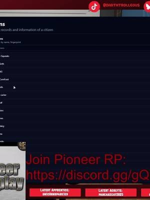 Hey, streamers! 📹 we've got an exciting moment to share from Officer Elias Vance Returns to Pioneer RP | FiveM PD RP 🤩. Burnt fingerprints and fresh faces - it's all going down! 🕵️‍♂️ . Check out more on the **TwitchTV**: https://www.twitch.tv/Darthtrolleous and **TikTok**: https://www.tiktok.com/@DarthTrolleous #GamingCommunity #RPGameplay #FiveMPD #RPMode