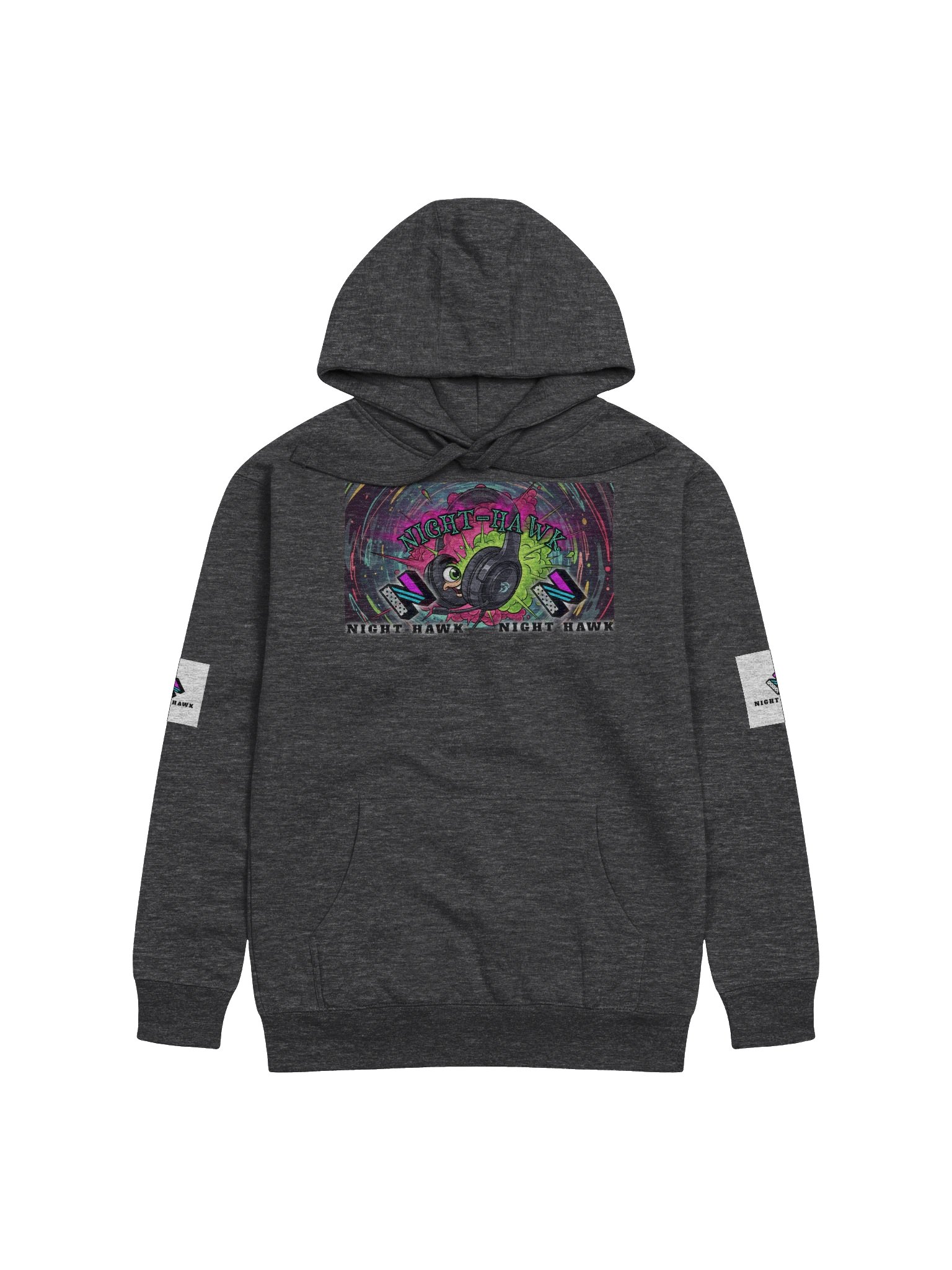 NIGHT-HAWK Geometric Unisex Hoodie product image (1)