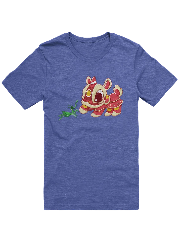 Mantis Meets Lion Heather Tee - Cotton Blend product image (13)