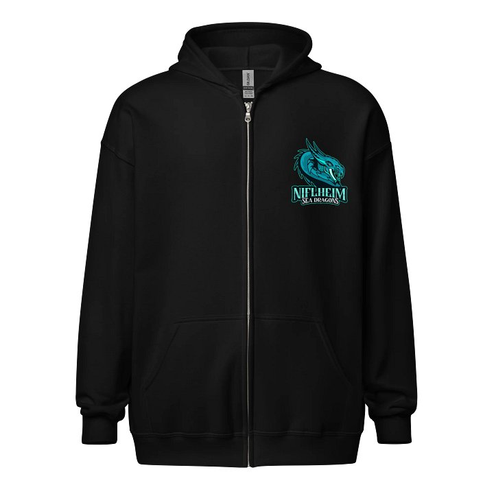 NIFLHEIM SEA DRAGONS CREST ZIP HOODIE product image (1)