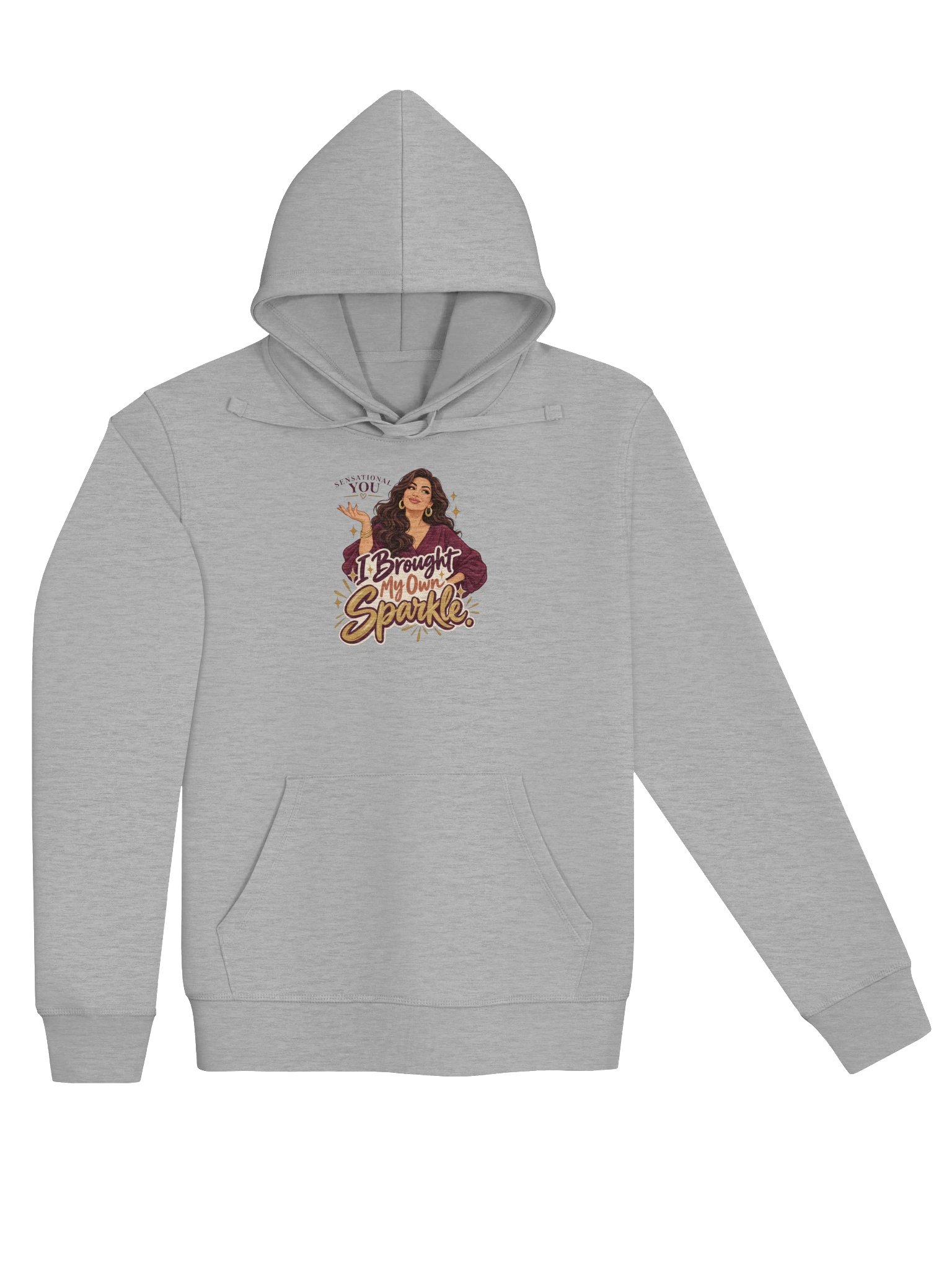 Brought My Own Sparkle Organic Hoodie product image (15)
