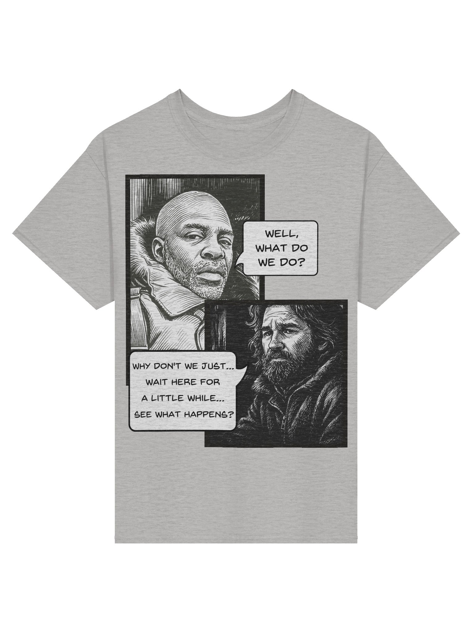 The Thing inspired Wait Here Scene Tee product image (97)