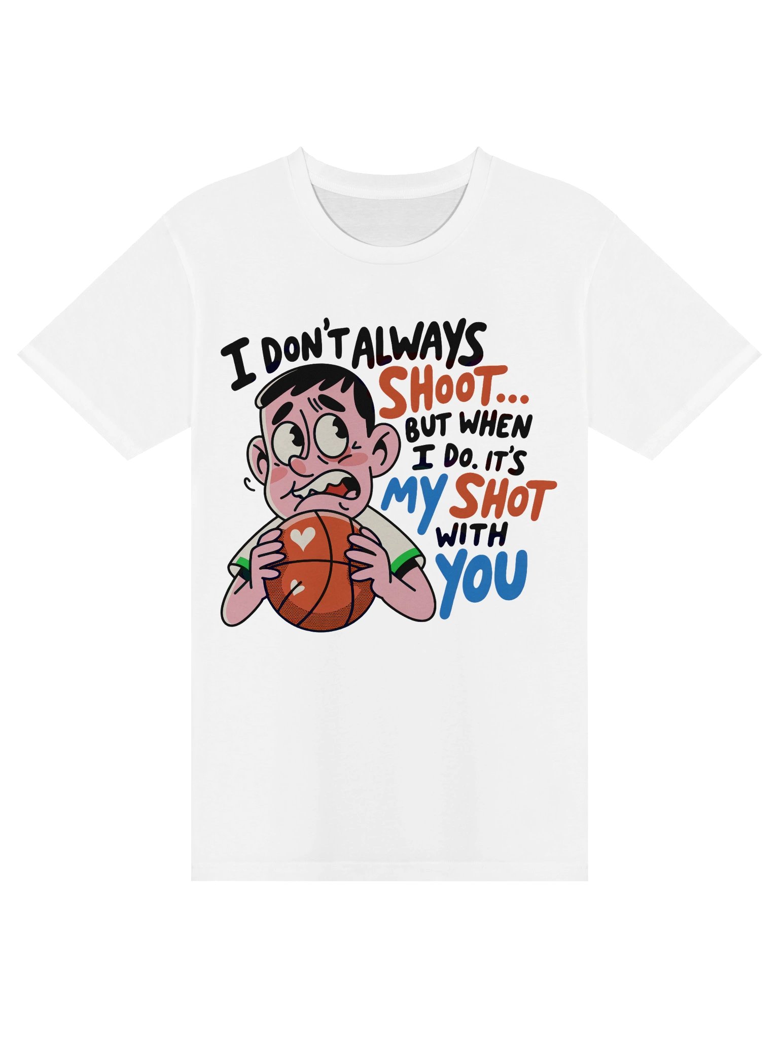 Funny Hoops Unisex Tee product image (1)