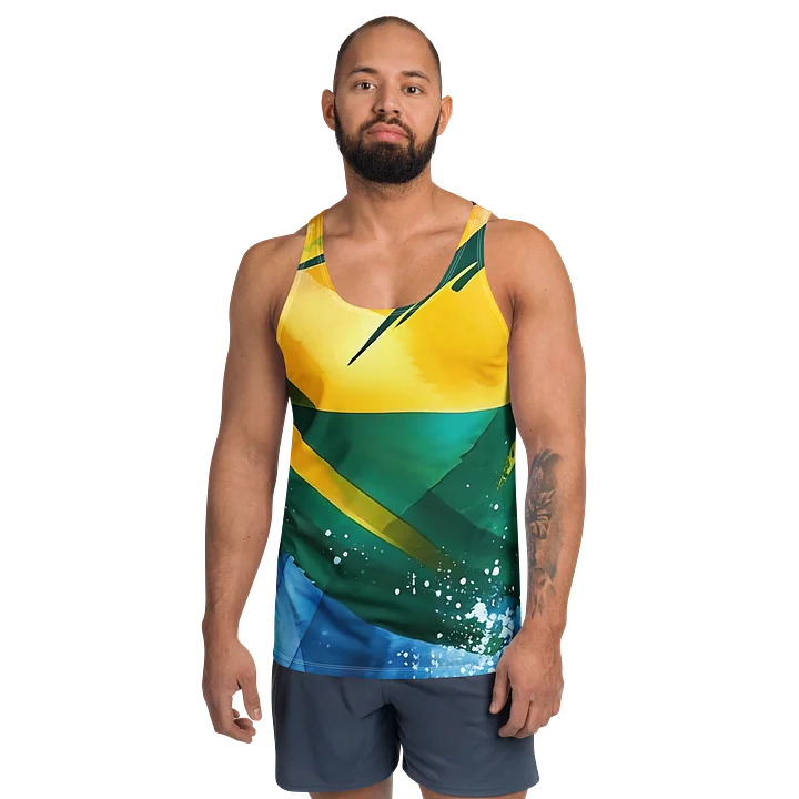 SVG Vintage Sport Diplomat Print - Caribbean Apples | Tank Top product image (1)