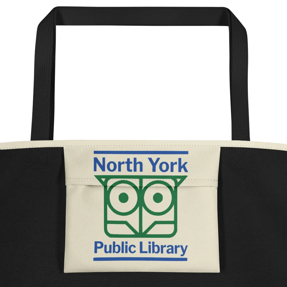 Retro NYPL Owl tote product image (2)