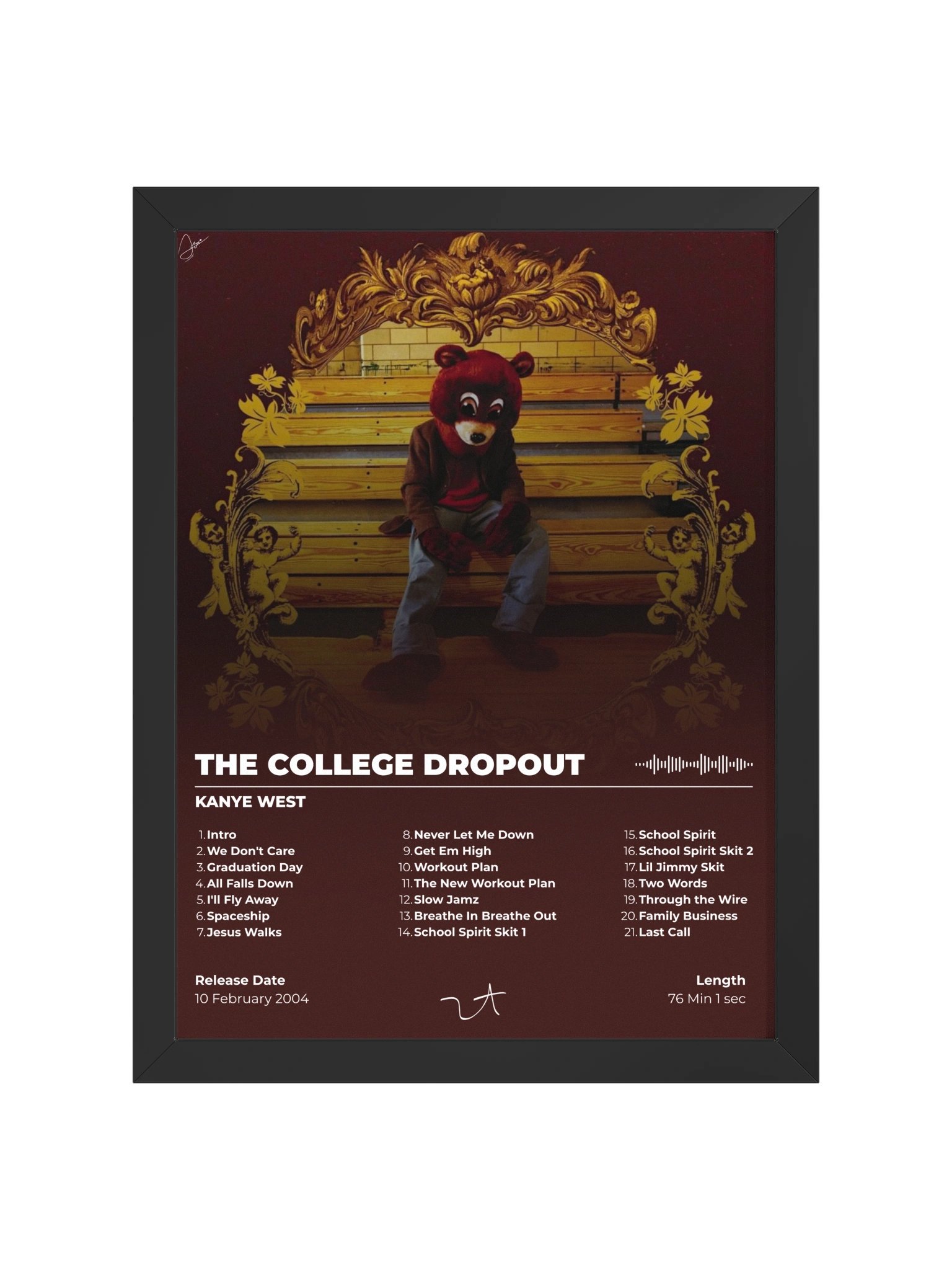 The College Dropout Framed Poster product image (2)