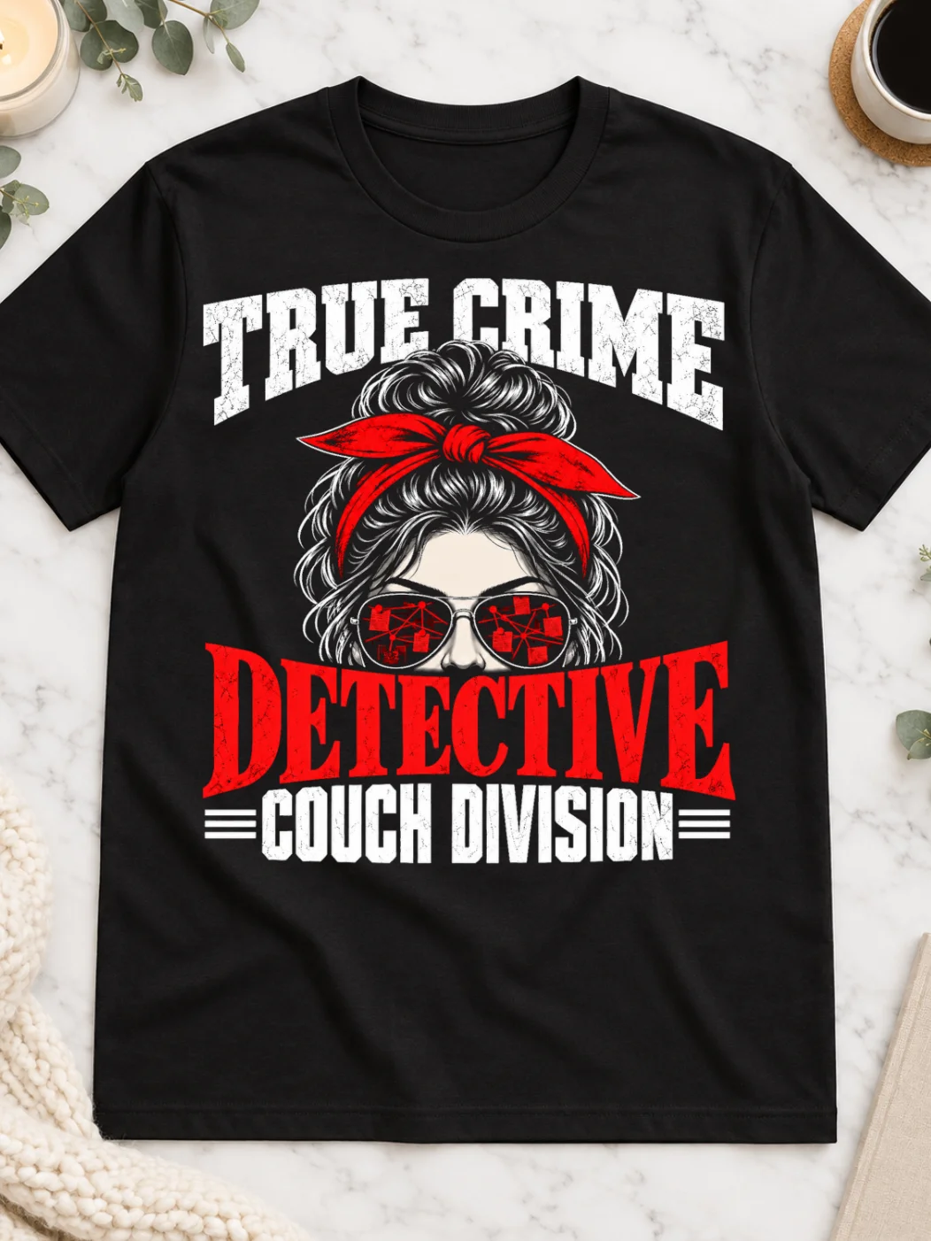 True Crime Couch Division T-Shirt product image (1)