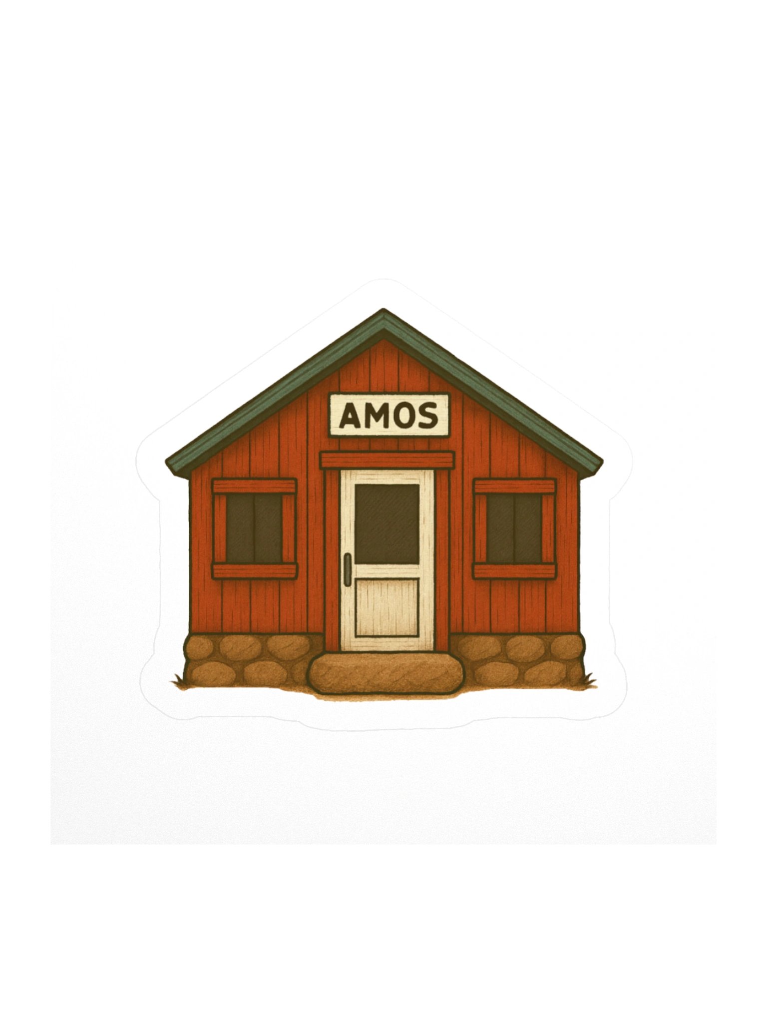 Cabin Amos Sticker product image (1)