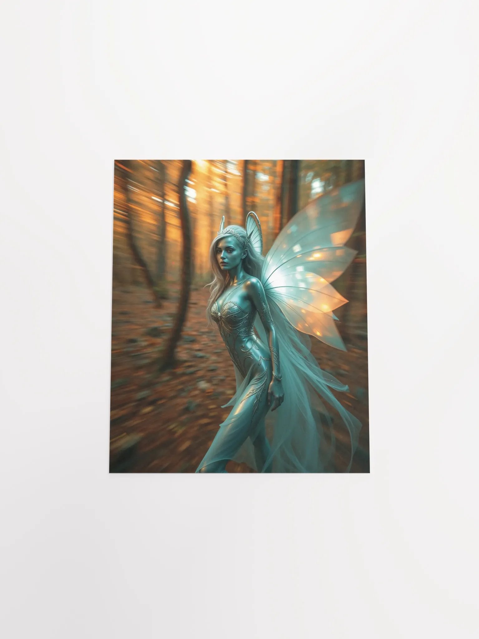 Enchanted Forest Fairy Matte Poster product image (29)