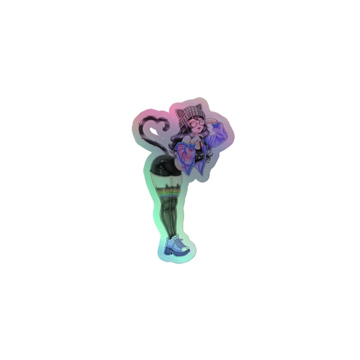Curlicue Sticker (Holo) product image (1)