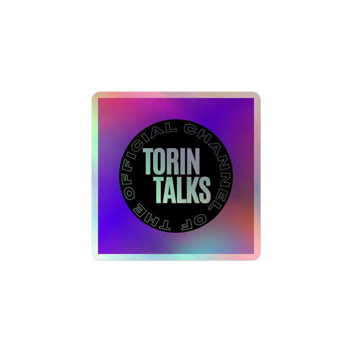 Torin Talks Holographic Sticker Set product image (1)