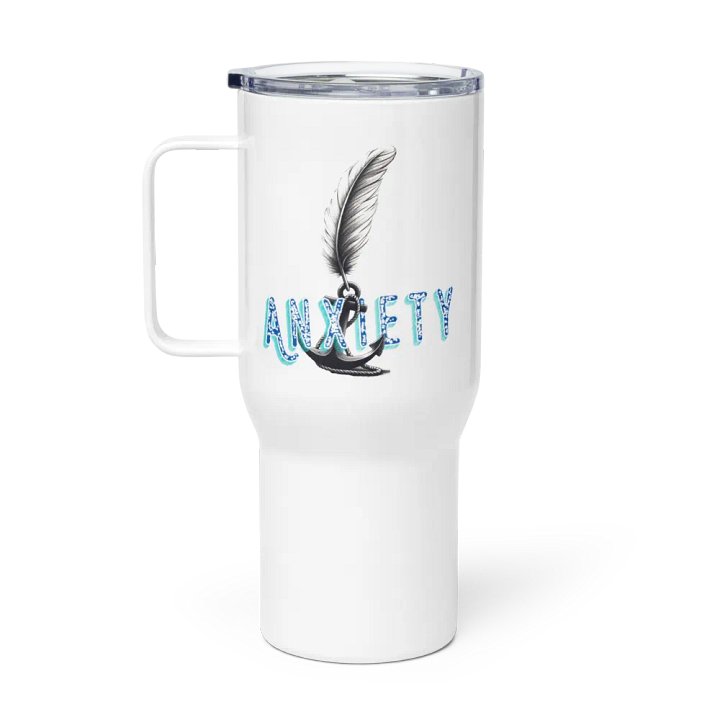 Anxiety Travel Mug with a Handle product image (1)