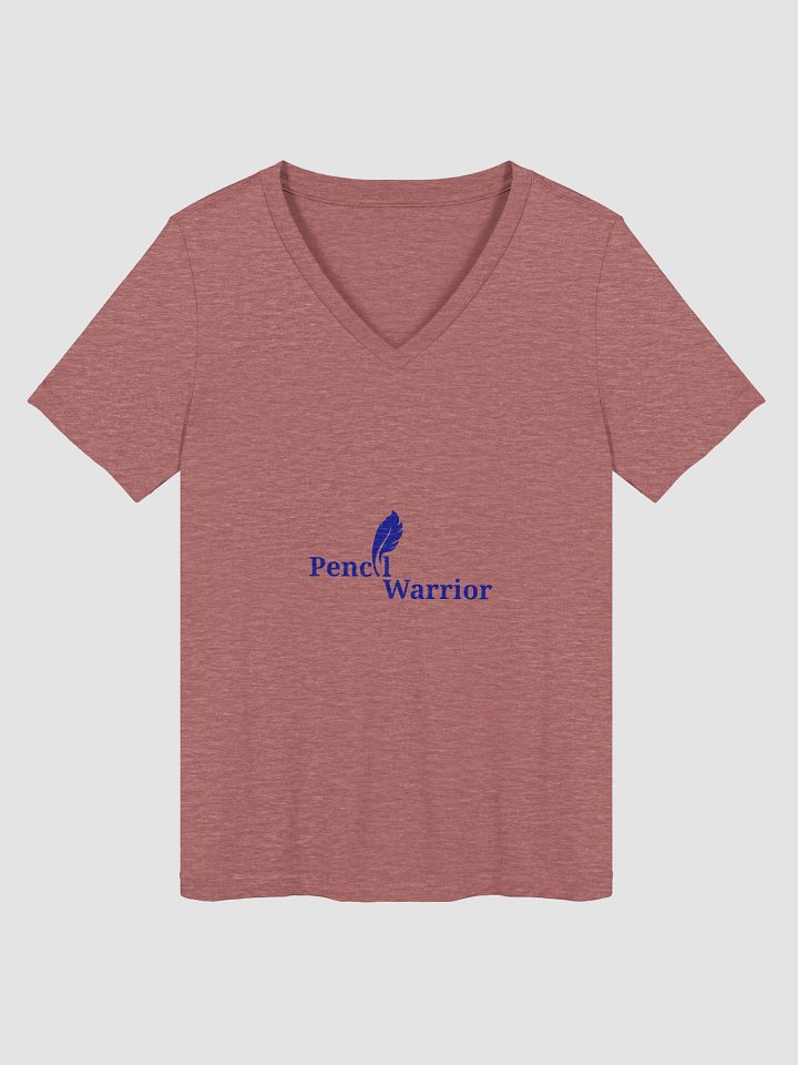 Warrior Feather V-Neck Tee product image (1)