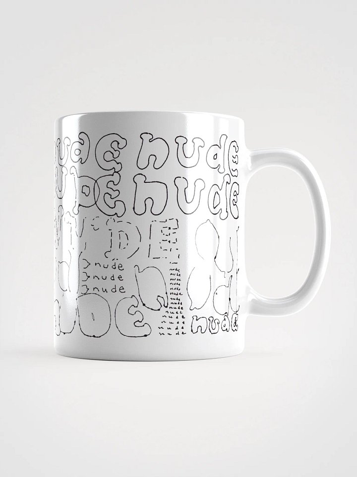 Nude White Glossy Mug product image (2)