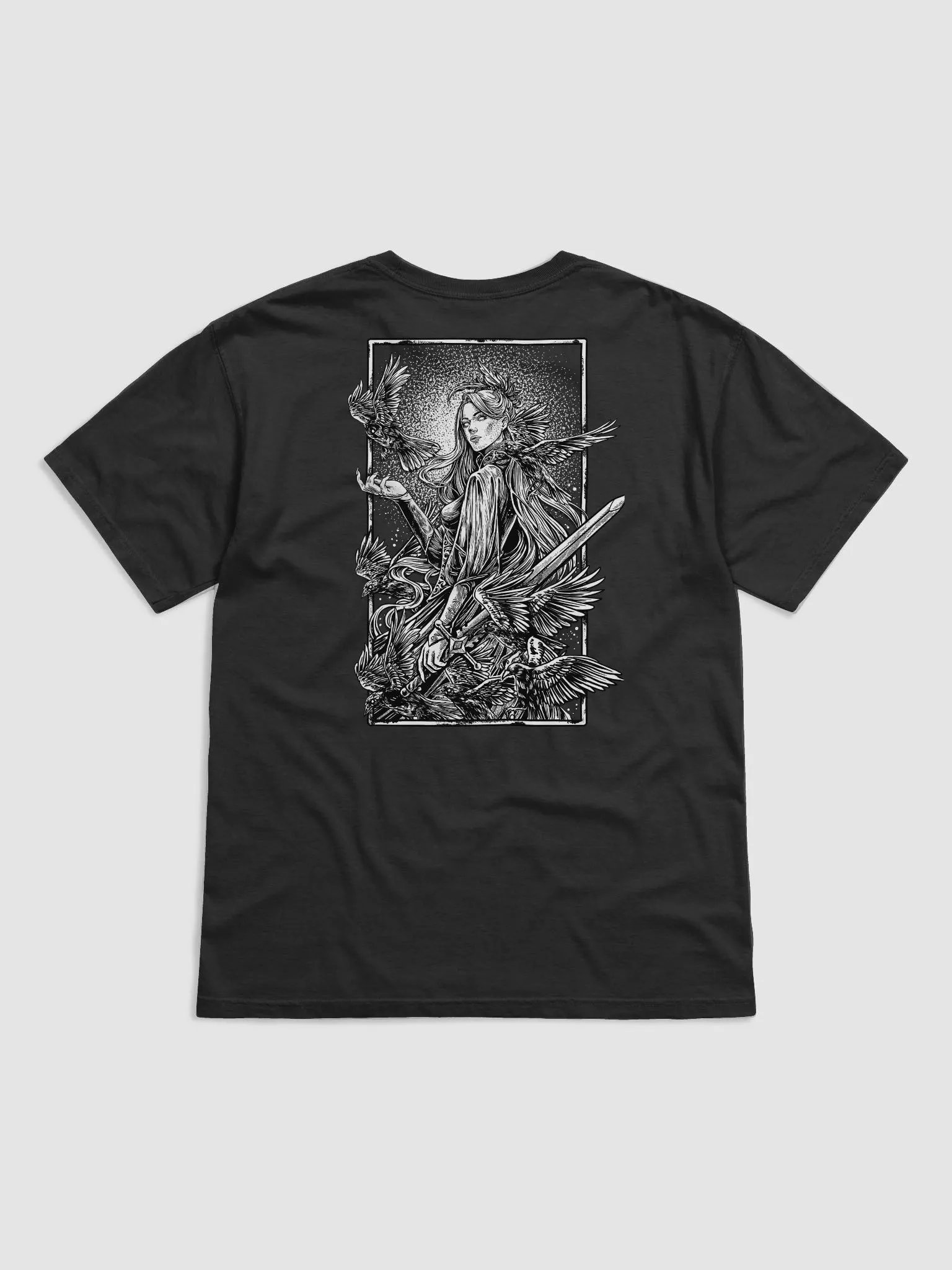 The Morrigan Portrait T-Shirt product image (6)