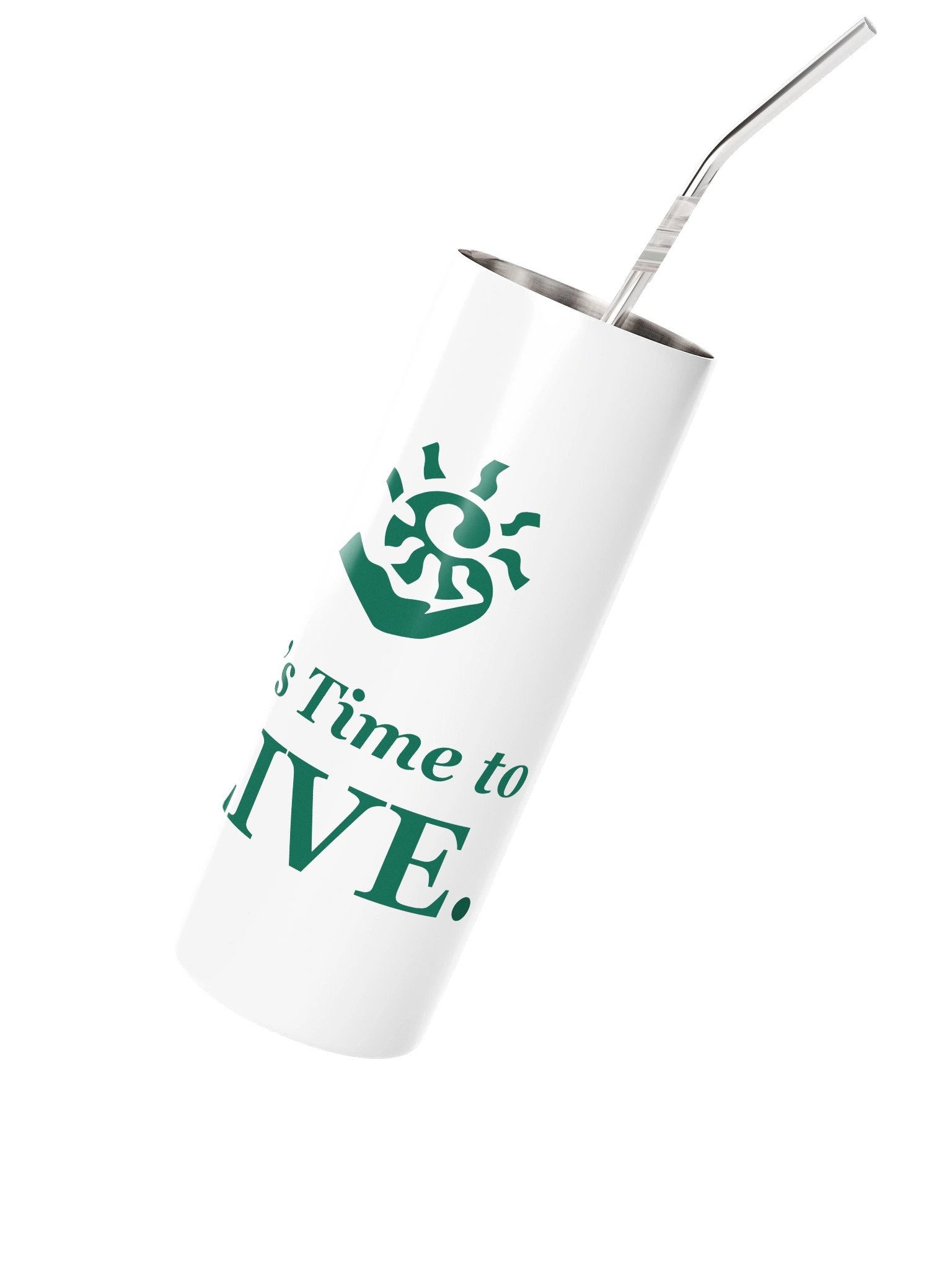 It’s Time to LIVE - tumbler - White product image (2)