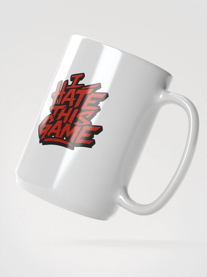 HATE White Glossy Mug product image (2)