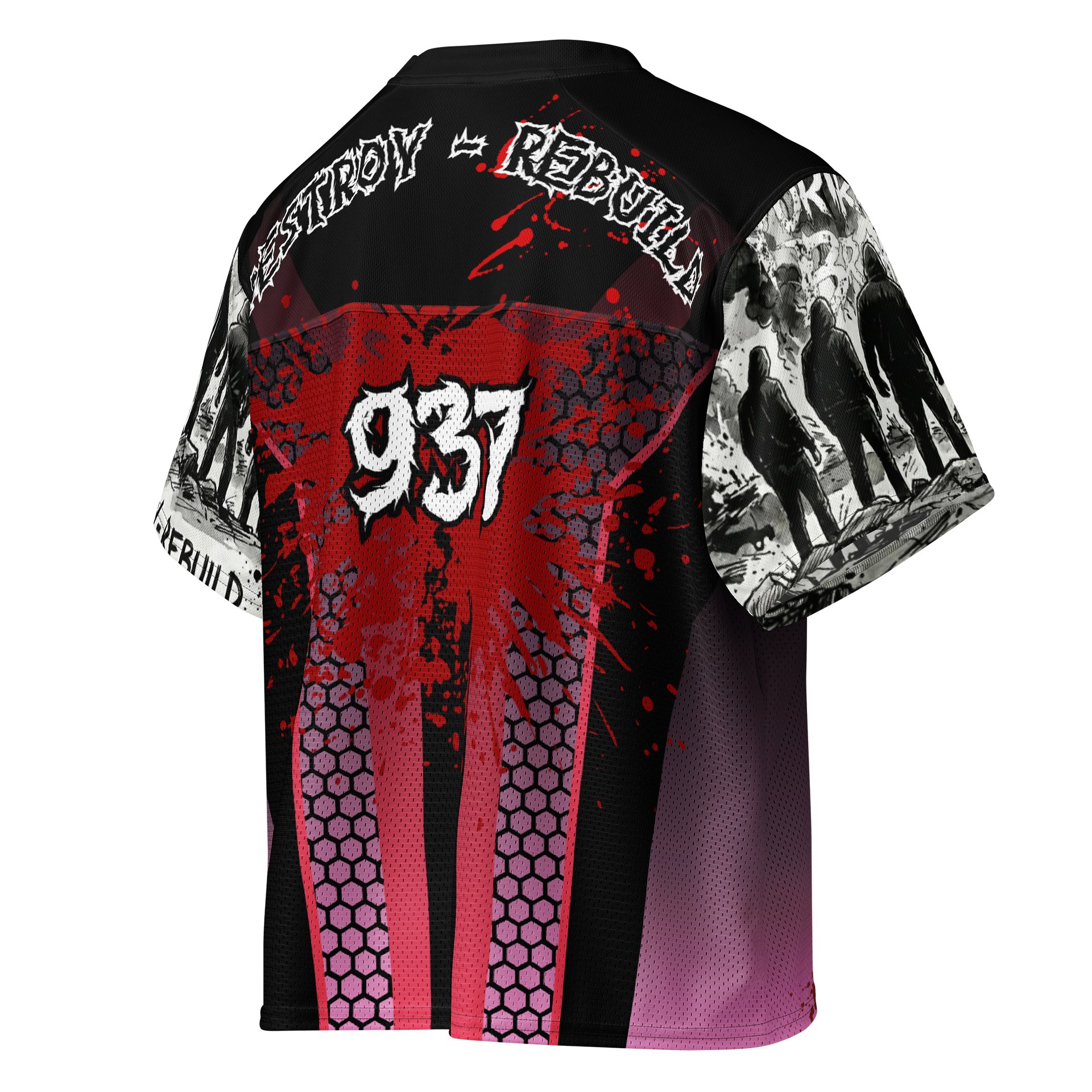 Portray the Broken Football Jersey product image (4)