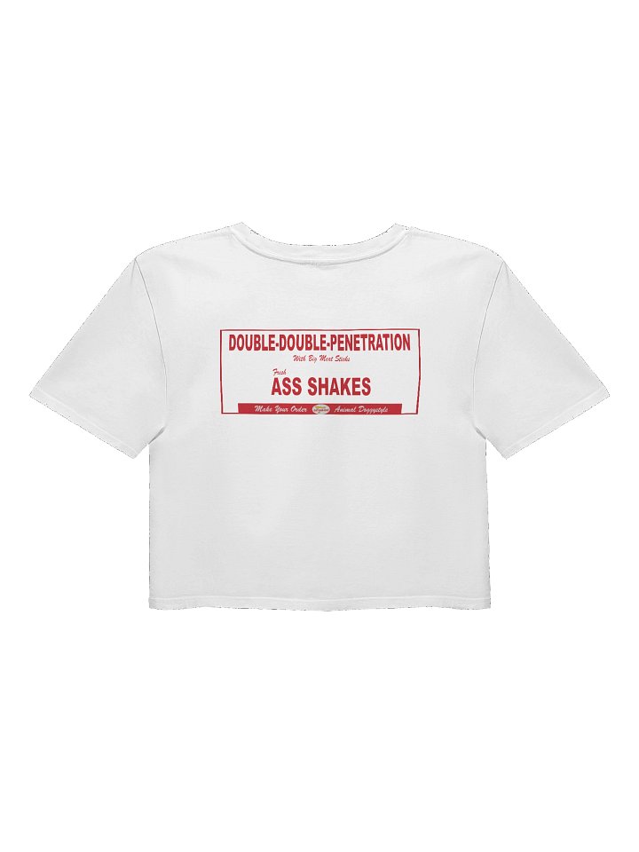 Eat Her Out Parody Crop Top (white) product image (2)