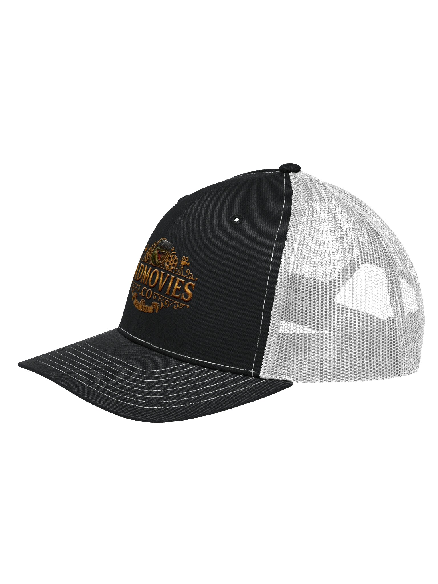 BadMovies.co Dino Reel Trucker Hat product image (10)