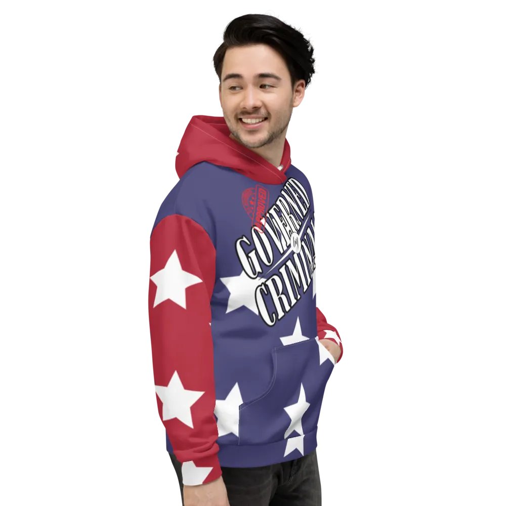 Governed By Criminals - USA - Recycled Unisex Hoodie product image (6)