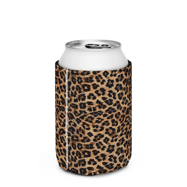 Bold Leopard Print Can Cooler for Hot Days product image (3)