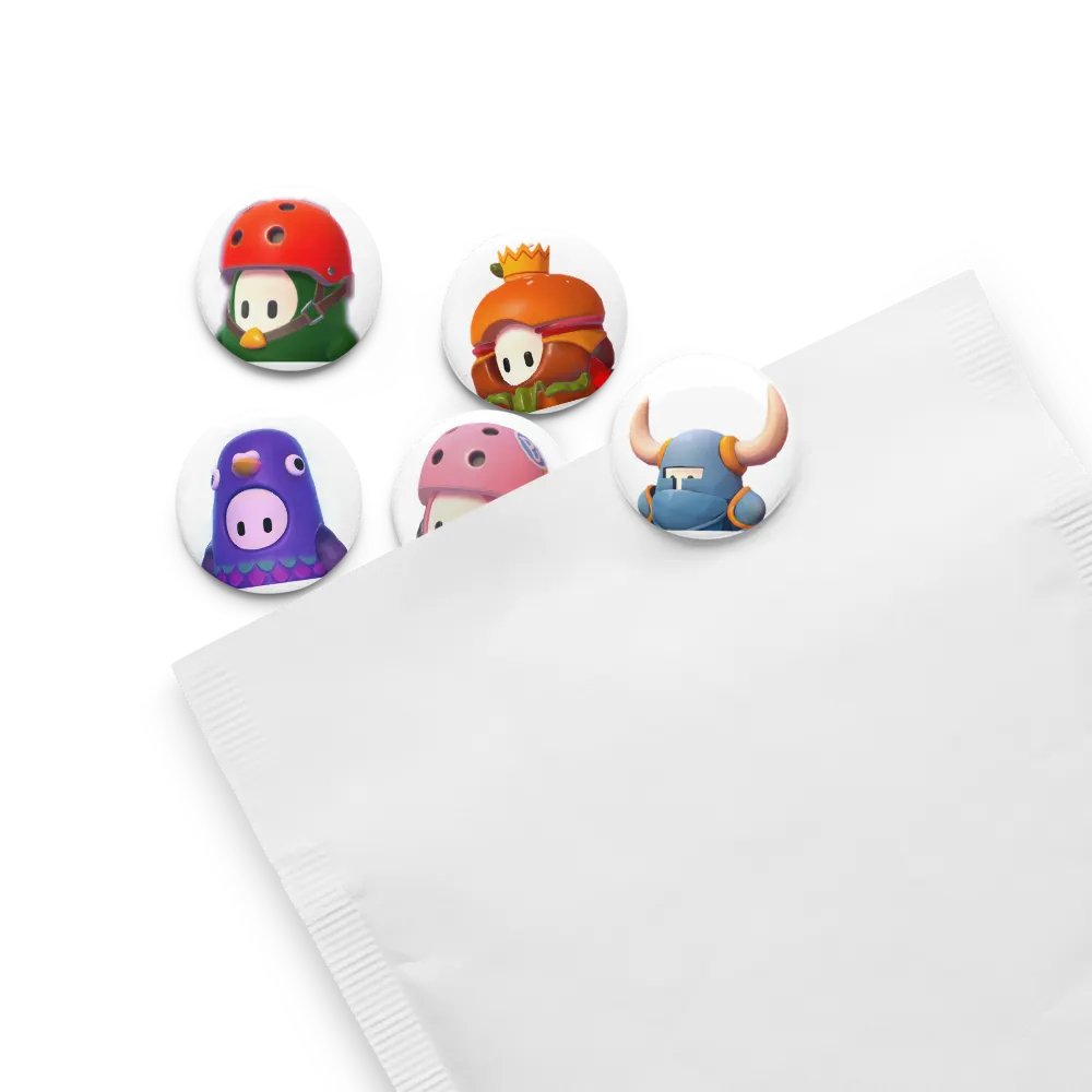 Fall Guys Badge Set product image (13)