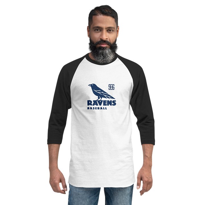 South Haven Ravens (Light) - Raglan Baseball Tee product image (7)