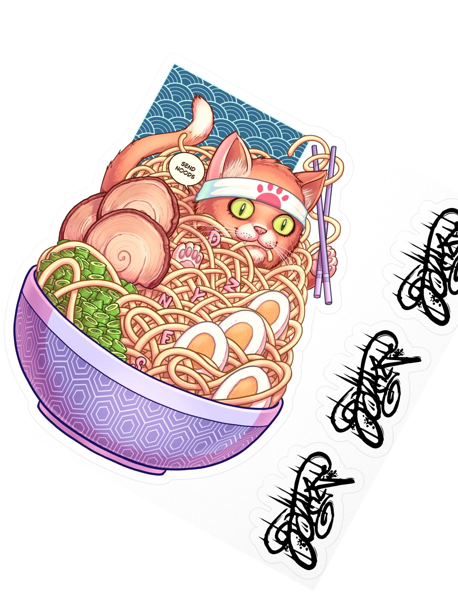NekoNoods Sticker product image (2)