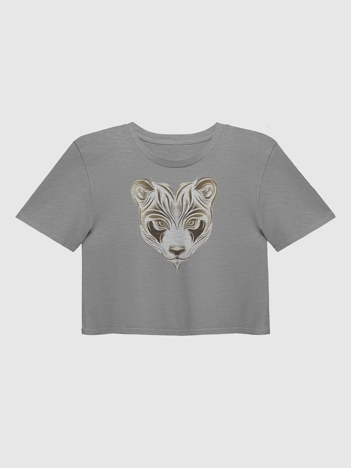 Gold Majestic Panda Crop Top product image (7)