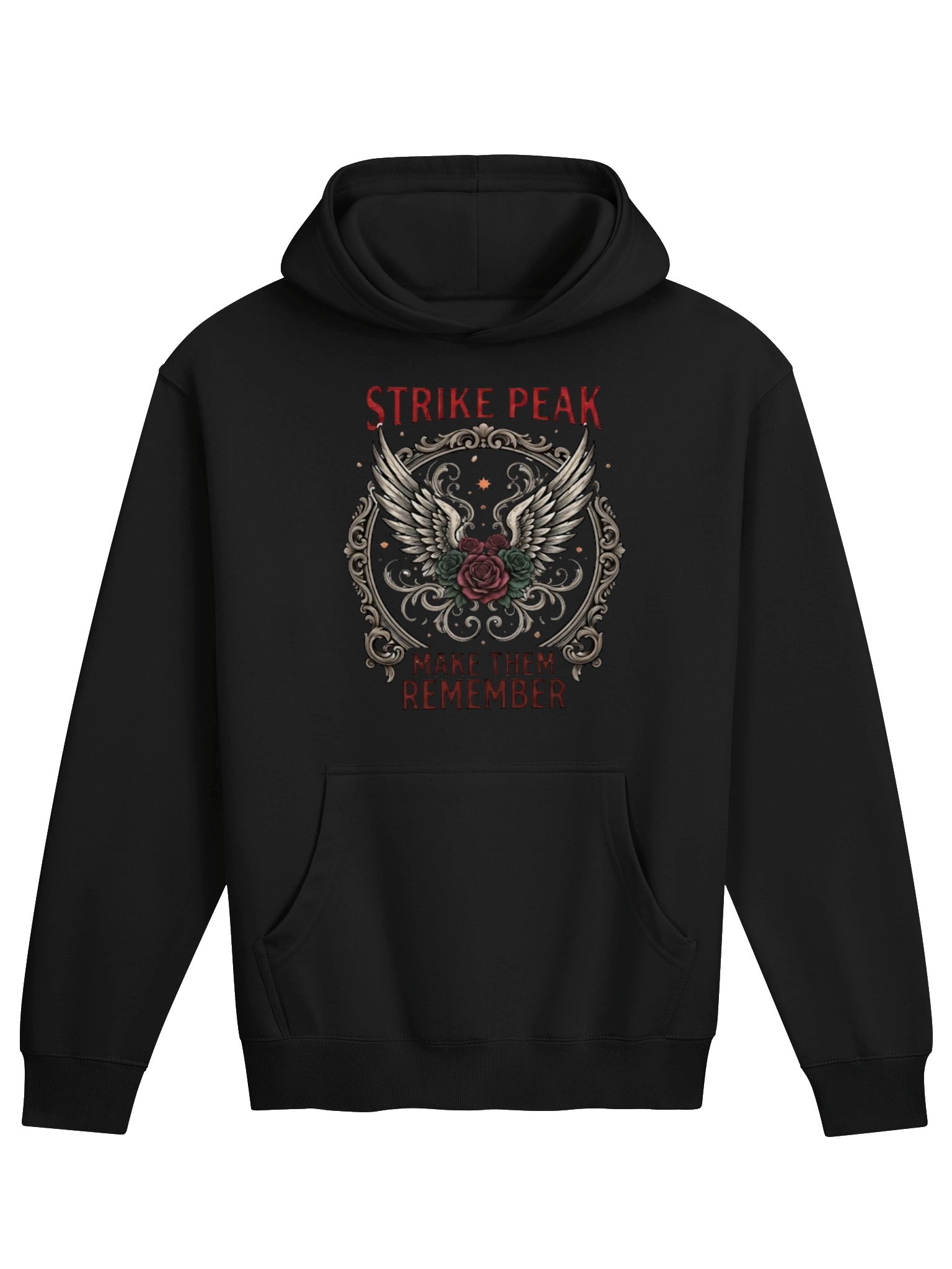 Premium Heavyweight Oversized Hoodie - "Make Them Remember" Dual-Sided Statement Streetwear product image (5)