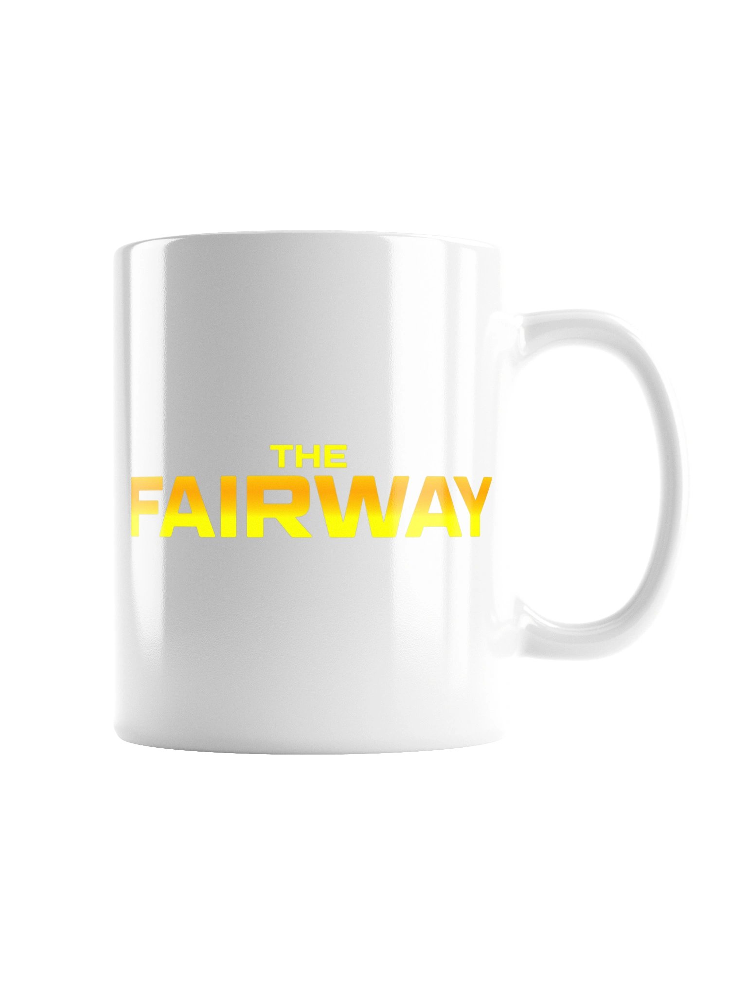 Down the Middle White Mug product image (3)