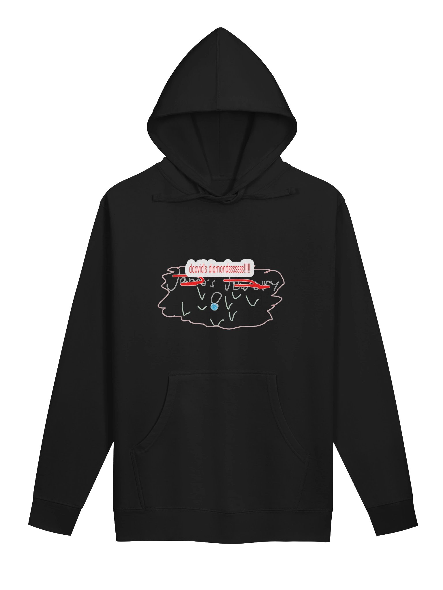 OFFICIAL DAVID'S DIAMONDS HOODIE product image (3)