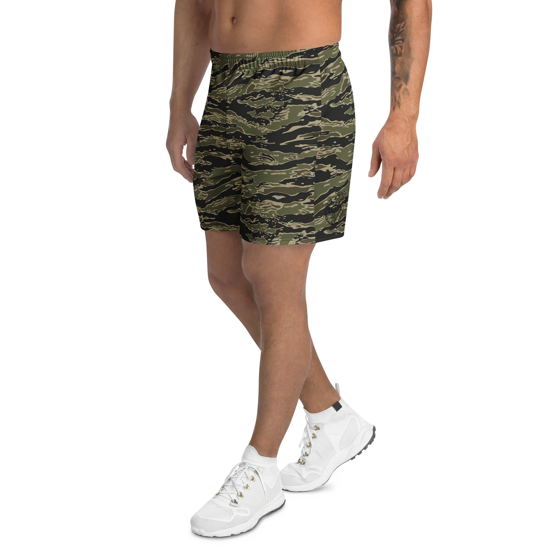 UNAFRAID Tiger Stripe 7" Hybrid Training Shorts product image (5)