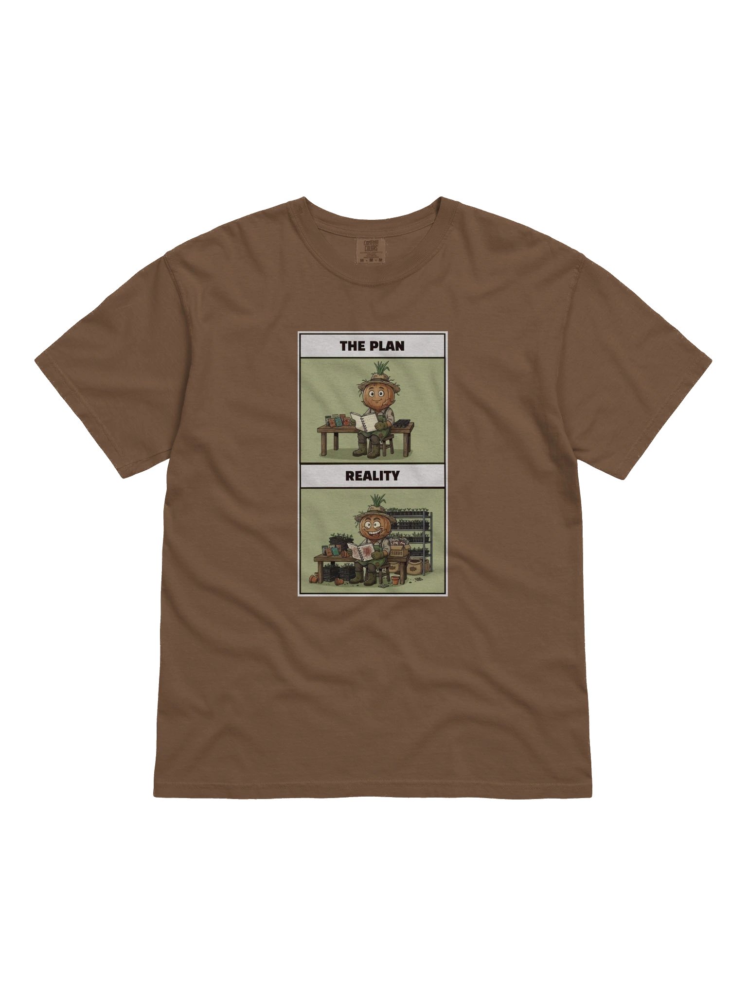 Garden Planning Chaos Comic T-Shirt product image (1)