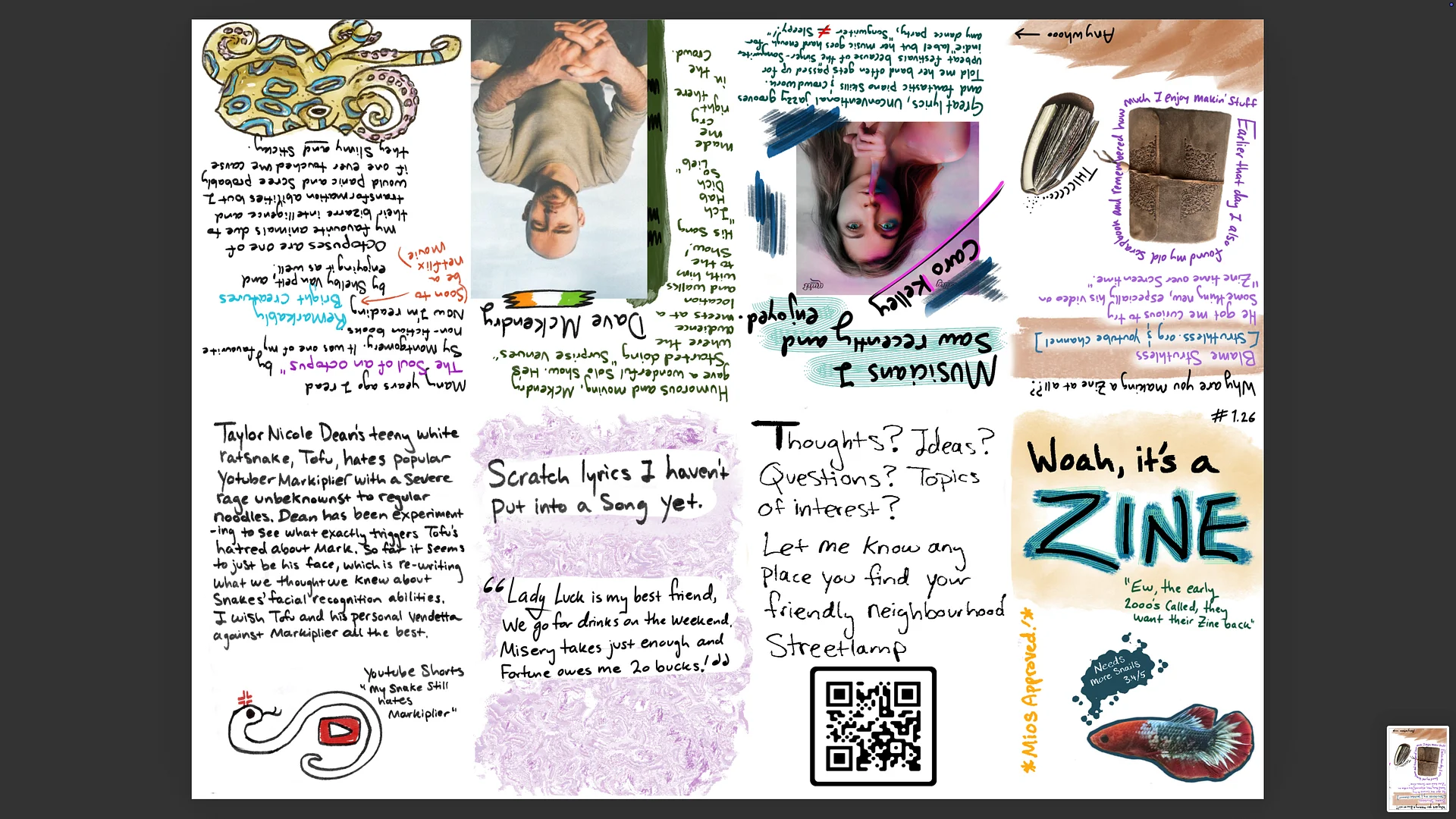 Zine Issue #1 product image (3)