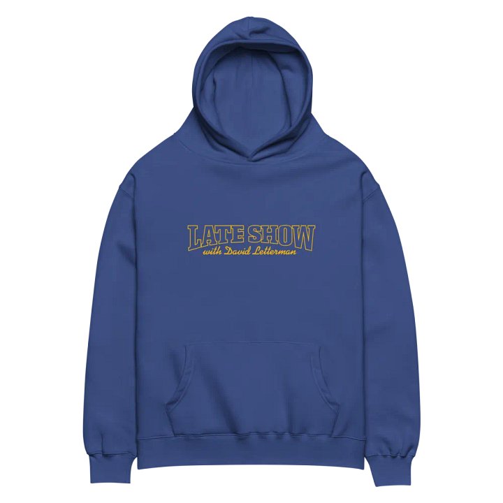 Late Show with David Letterman Hoodie product image (2)
