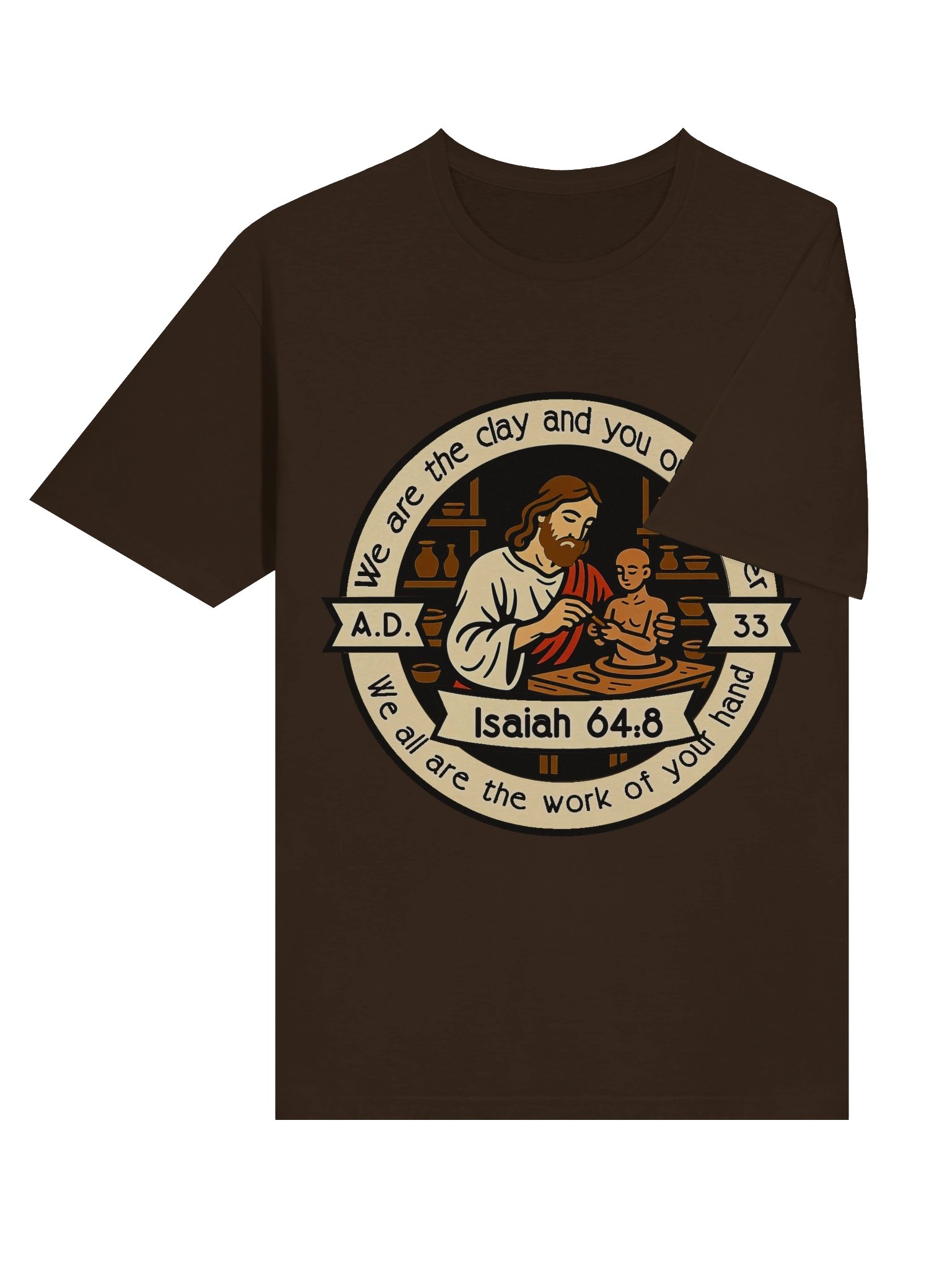 The Clay and Potter Isaiah 64:8 Christian Design product image (11)