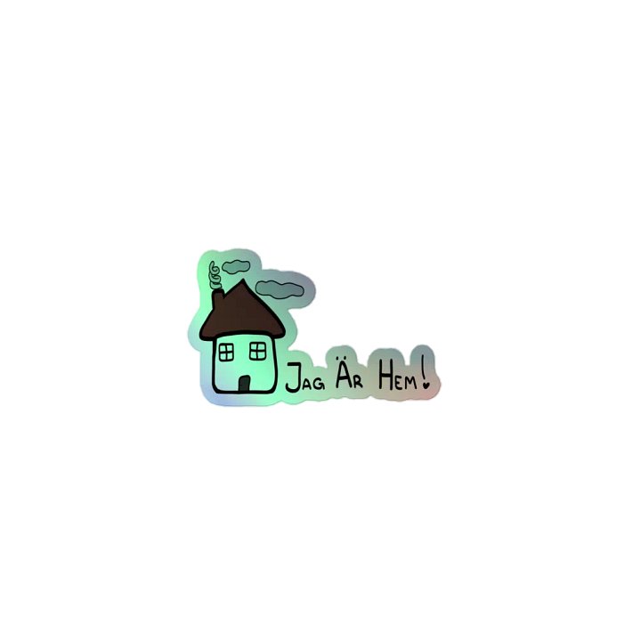 Sticker - Jag Är Hem product image (1)