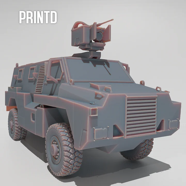 Australian Special Forces Bushmaster Troop Transport - Modern Warfare Wargame Hobby Resin Scale Models product image (1)