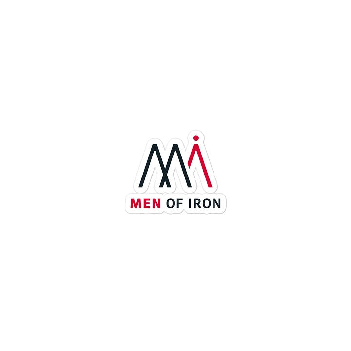 Men of Iron Die-Cut Stickers product image (2)