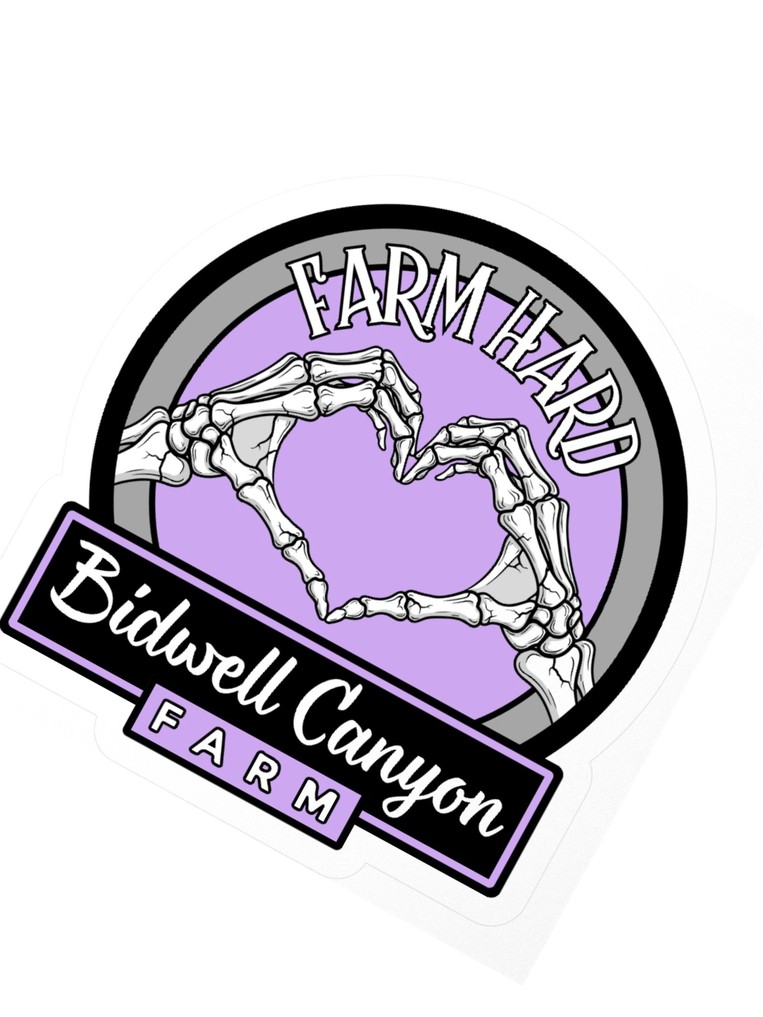 BCF Farm Hard Bones Sticker Purple product image (6)