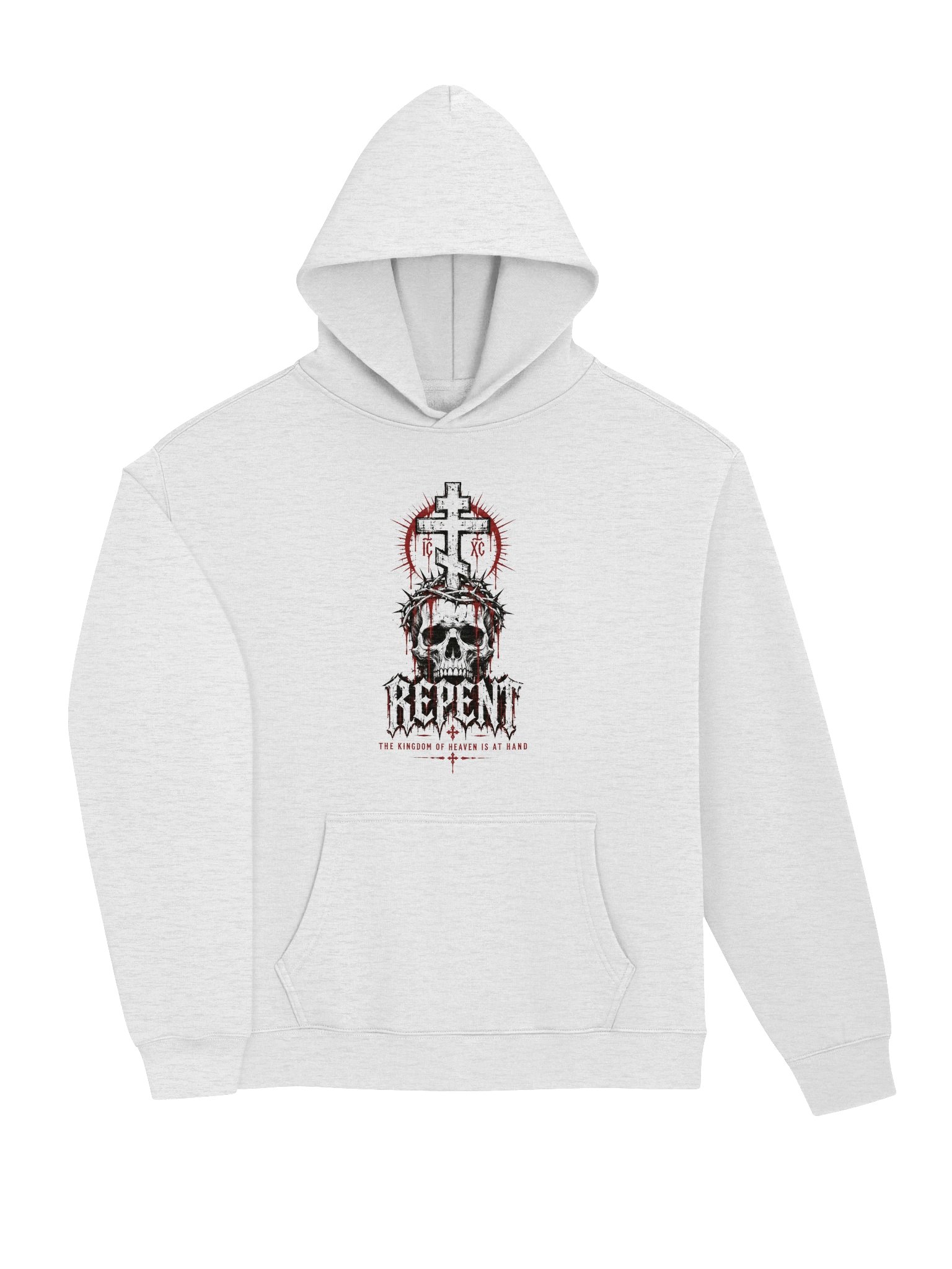 REPENT — Orthodox Spiritual Warfare Hoodie product image (5)