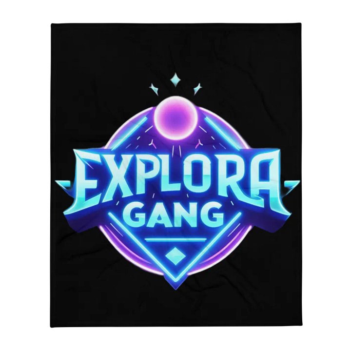 Explora Gang Official Logo Blanket product image (1)