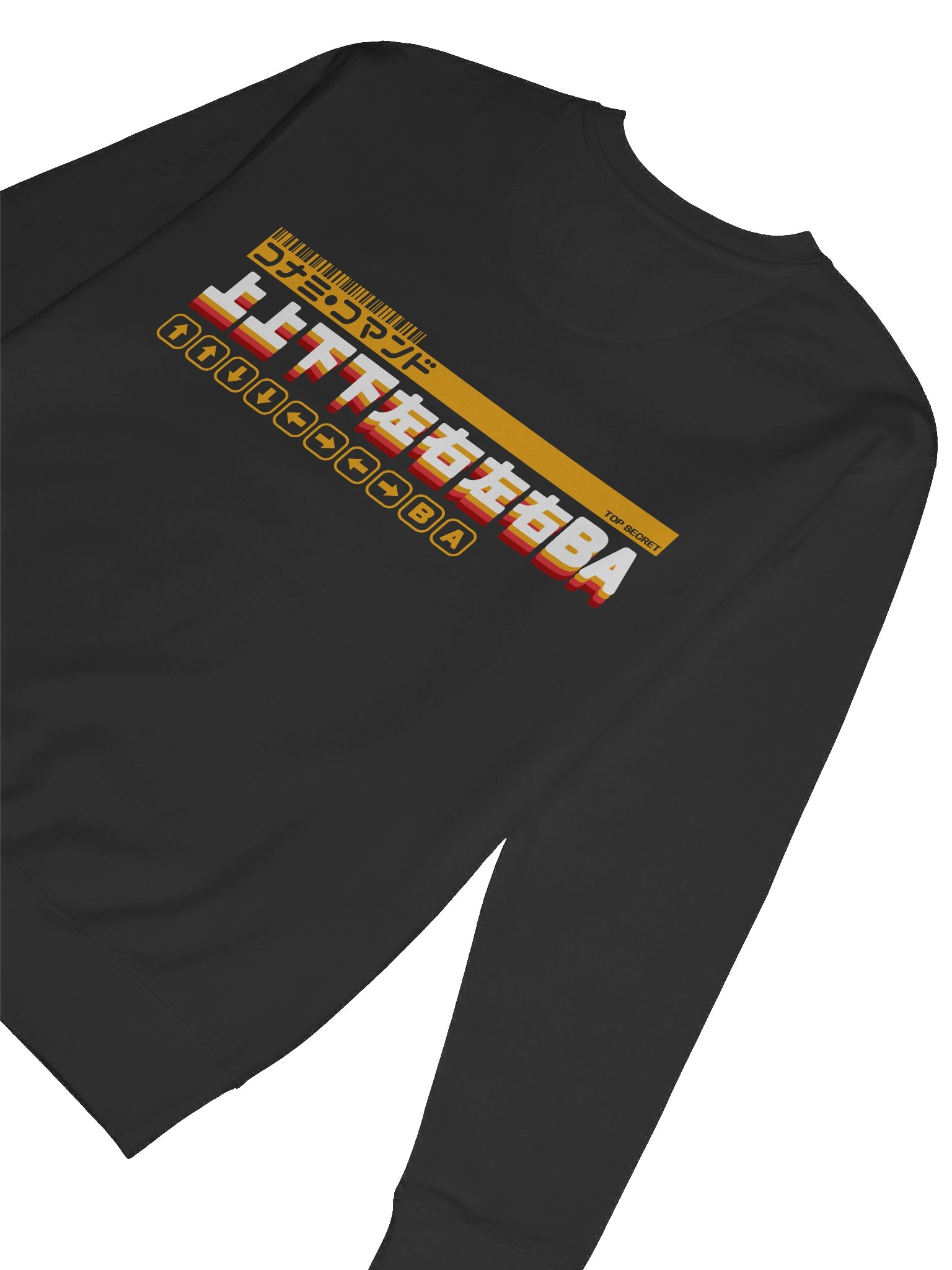 Konami Code Sweatshirt (light on dark) product image (8)